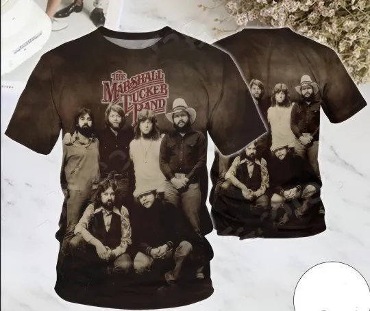 Discover The Marshall Tucker Band Together Forever Album Cover AOP 3D T shirt