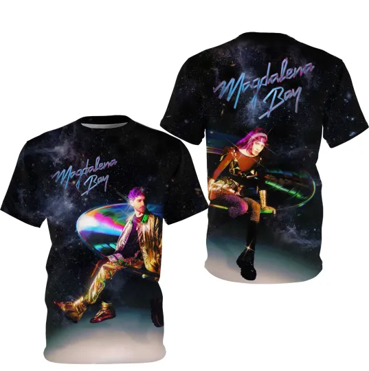 Discover Magdalena Bay Band 2025 North American AOP 3D Unisex T-Shirt BL2.649