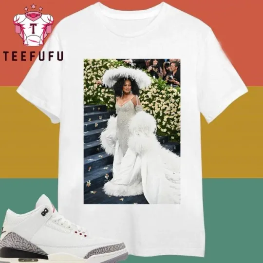 Discover Diana Ross At the Met Gala 2025 T Shirt