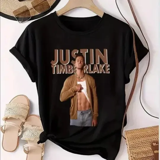 Discover Justin Timberlake World Tour 2025 Merch Unisex T-shirt