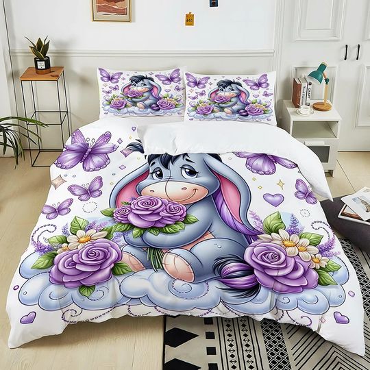 Discover winniee the poohh Eeyoree 3D Printed Bedding Set