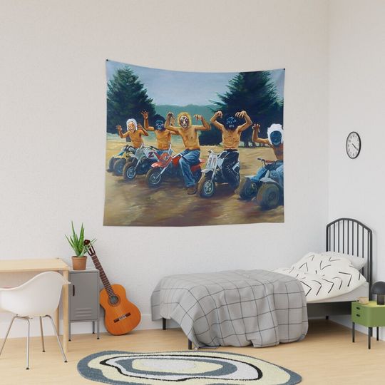 Discover Painting from "The Royal Tenenbaums"  Tapestry