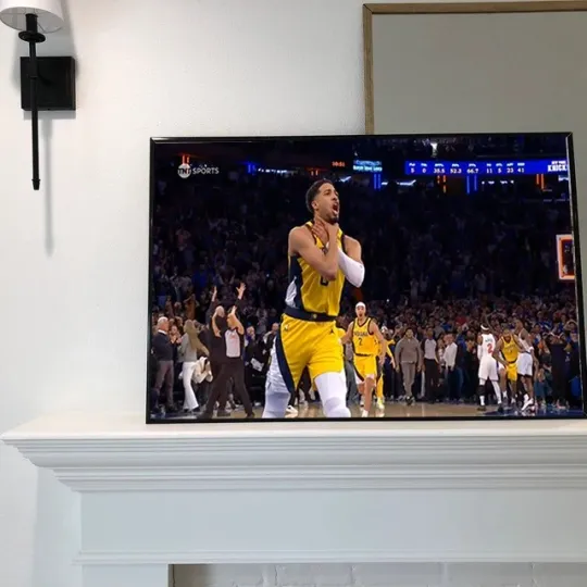 Discover Tyrese Haliburton Did Reggie Miller's Choke Celebration Poster
