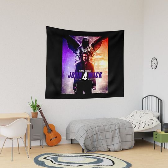 Discover J.Wick Brave 7 Tapestry
