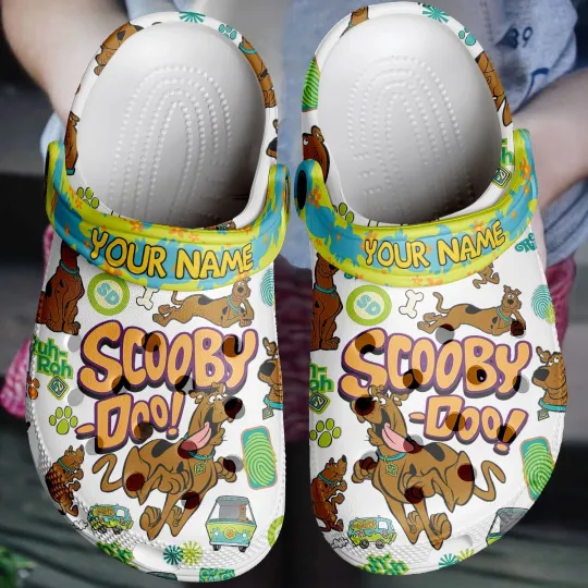 Discover Personalized Scooby-Doo Cartoon Slippers Clogsband Clogs For Adults Lovers