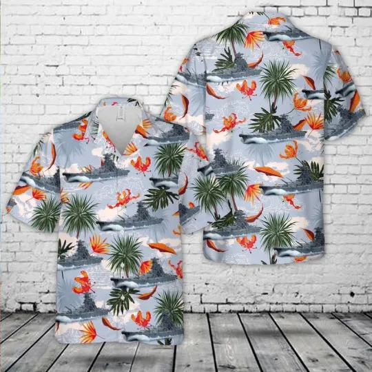 Discover Yamato Battleship 1941 Hawaiian Shirt