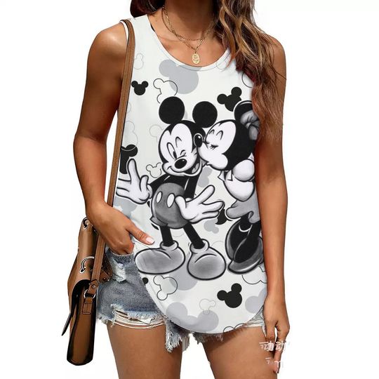 Discover Disneyyy Mickeyy mouse Minniee Tank Top