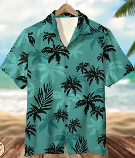 Discover Limited Tommy Vercetti Tropical Hawaiian Shirt for Men, Women