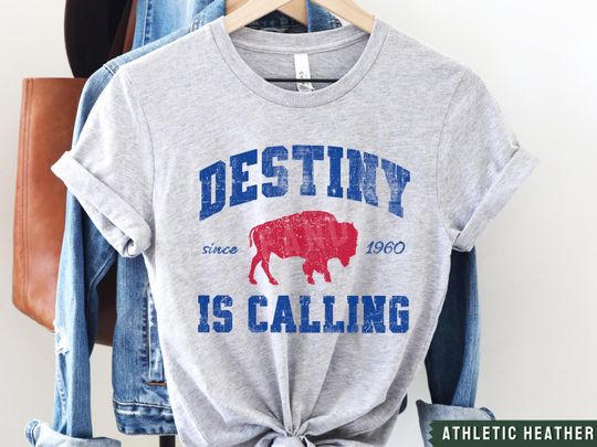 Discover Buffalo Football Shirt, Playoff Buffalo Football Fan Gift, Destiny is Calling