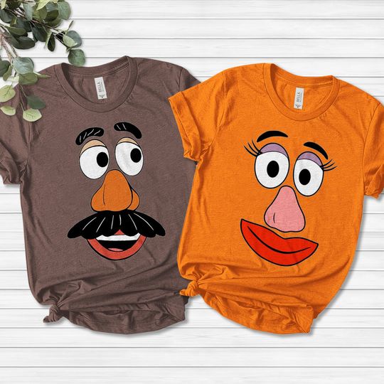 Discover Mr Potato Head Shirt, Potato Head Couple toy stories Land Shirt