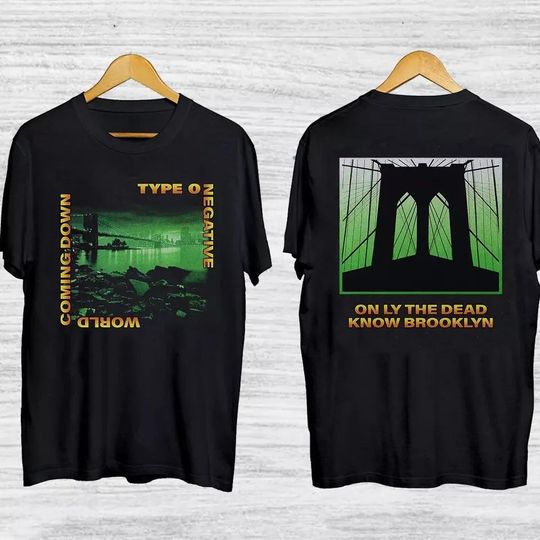 Discover Vintage 1999 Type O Negative World Coming Down T-Shirt