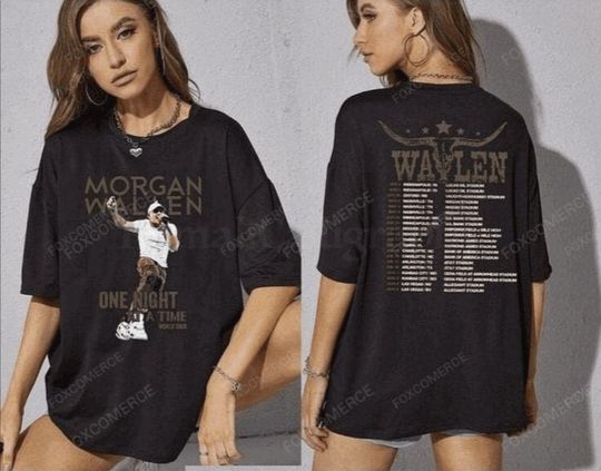 Discover Wallen Western Tour Shirt, Country Music Tee for Fans