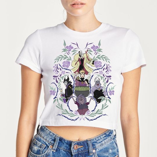 Discover Disneyyy Villains Bad Witch Era Crop Top