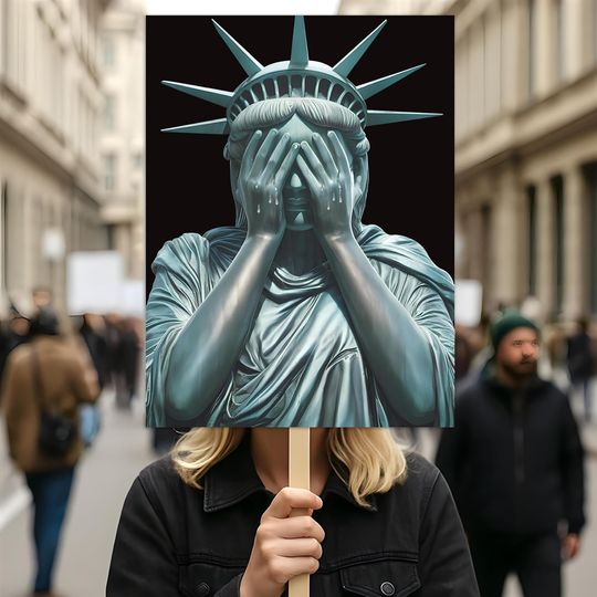 Discover No Kings In America Protest Sign, Anti-Trump Resistance