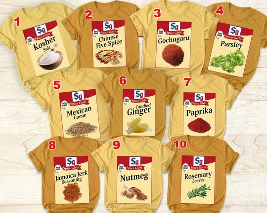 Discover Spice Girl Christmas Costume Spice Girl Halloween Shirt Spice Girl Halloween Group Shirt