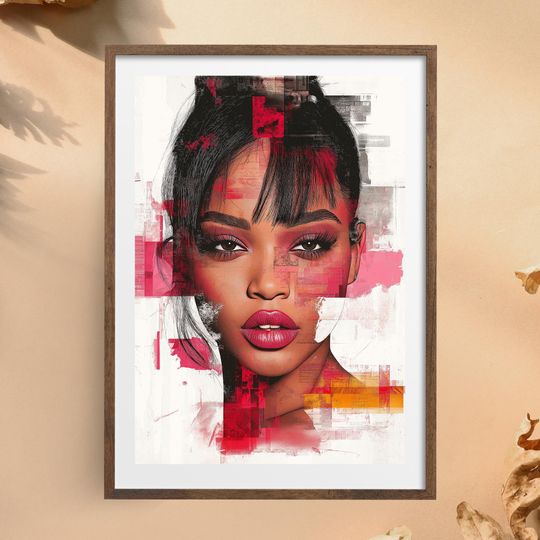 Discover Rihanna Poster, Fenty Era Wall Art, Bad Gal Riri Poster