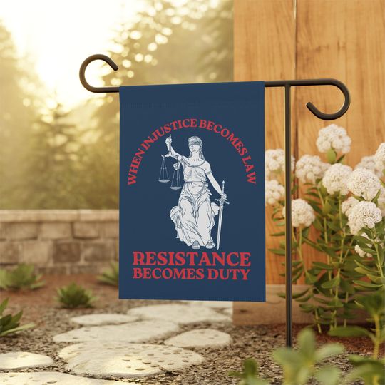 Discover Pro-Democracy Garden Flag, Liberal Garden Flag, Democrat Garden Flag, Political