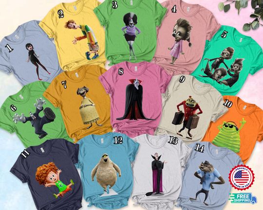 Discover Disneyyy Hotel Transylvania Halloween Costume Unisex T-shirt
