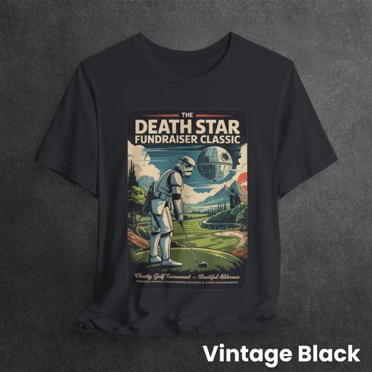 Discover Funny Starr Warss Golf T-Shirt