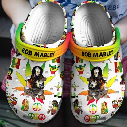 Discover Bob Marley Clogs – Custom Fan Shoes