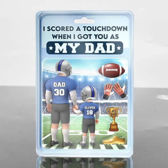 Discover 3D Figure I Got You As My Dad - Personalized Custom Acrylic Plaque