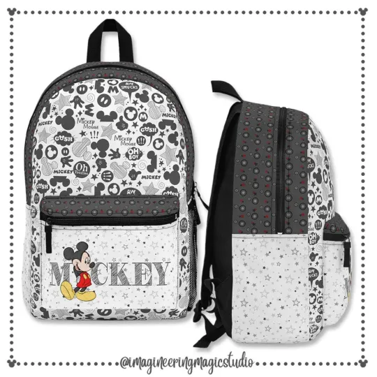 Discover Disneyyy's Mickeyy mouse Backpack, Disneyyy Bag, Kids School Backpack, Disneyyy Mickeyy