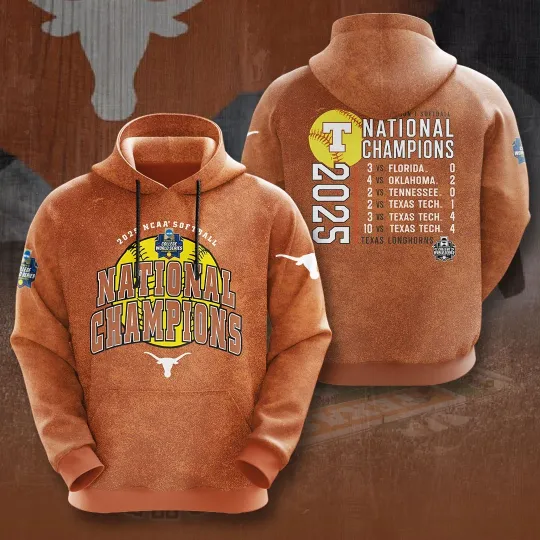 Discover Texassss Longhornnnnns Womens Softball 3D Hoodie Best For Fan Shirt All SIze