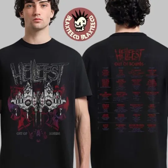 Discover Hellfest 2025 Out Of Bounds Clisson France On June 19-22 2025 Shirt