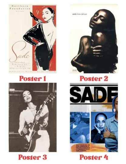 Discover Sade Adu Poster, Aesthetic Poster, Vintage Poster - Wall Decor