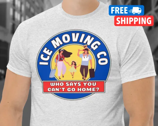 Discover Funny ICE Shirt Immigration and Custom Enforcement ICE Travel Agency Trump 2025
