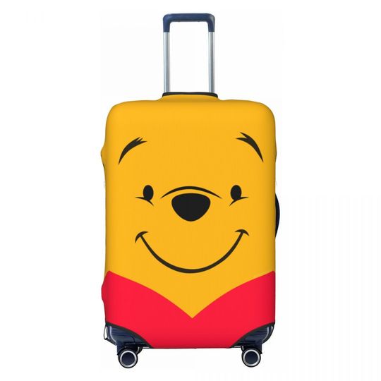 Discover Custom Cartoon Bear winniee the poohh Suitcase Cover Luggage Cover