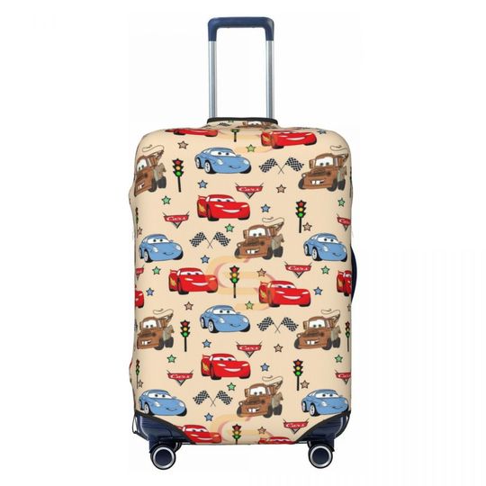 Discover Lightningg McQueenn Anime Luggage Cover