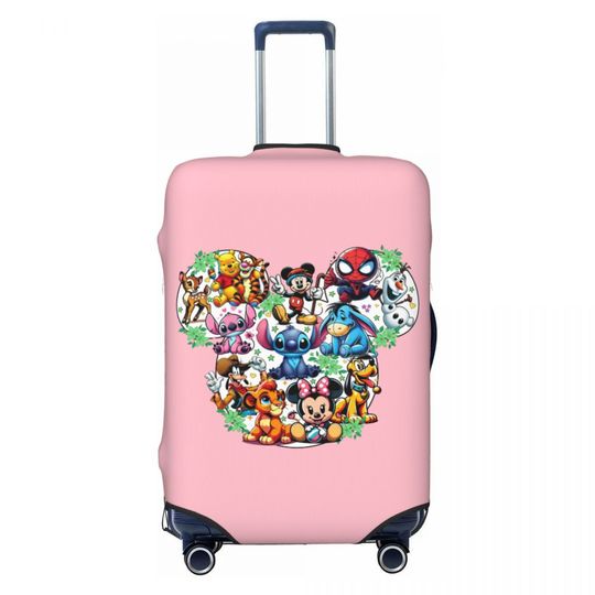 Discover Mickeyy mouse Anime Cartoon Travel Luggage Cover