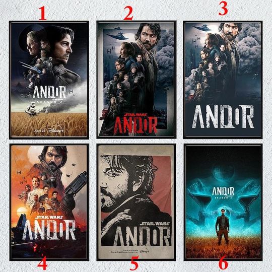 Discover Andor 2025 Movie Poster Wall Art Room Decor Film