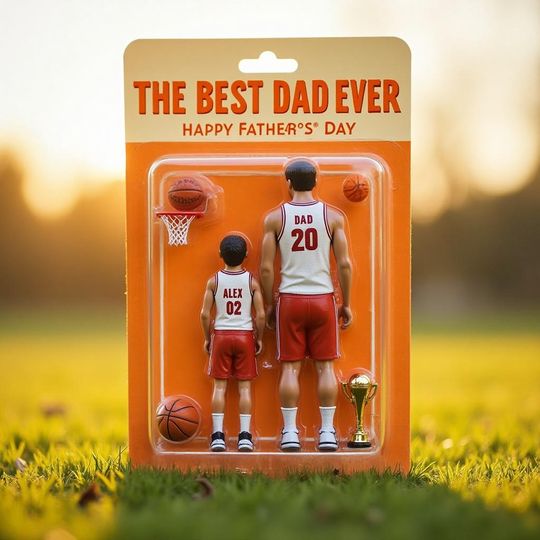 Discover Personalized Basketball Dad Acrylic Plaque, Custom Baseball Dad Gift