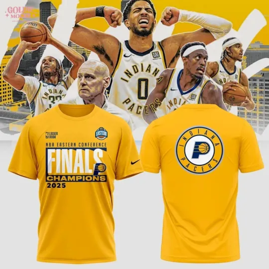 Discover Indiana Pacer city 2025 Eestern Conference Champions 2025 T-Shirt