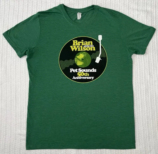 Discover Brian Wilson Pet Sounds 50th Anniversary 2016 Tour Cities Shirt