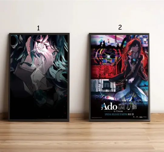 Discover Ado Special Live Shinzou In Cinema On May 28 2025 Home Decor Poster