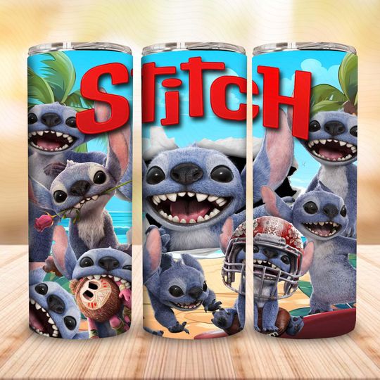 Discover Blue Monster Character Tumbler