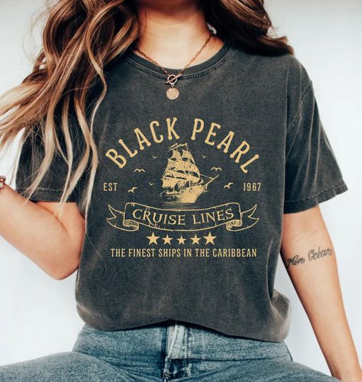 Discover Black Pearl Cruise Lines Finest Ships In The Caribbean Shirt,