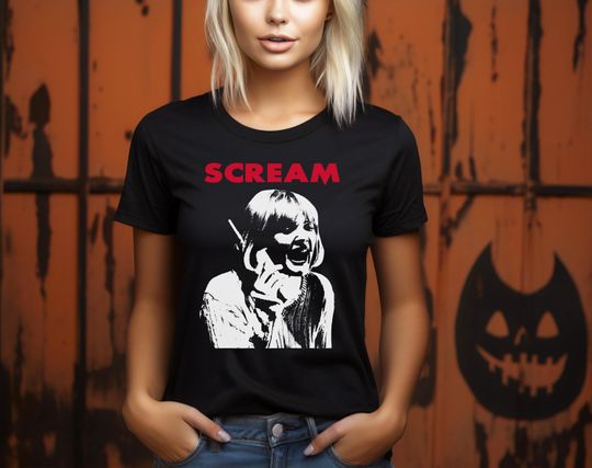 Discover Vintage Scream Movie T-Shirt, Retro Scream Movie Tee