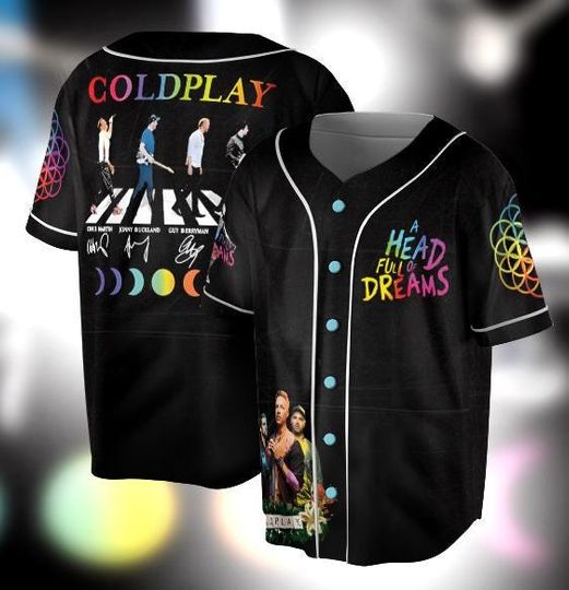 Discover Coldplay Fan Tour Jersey 2025, Classic Graphic Music Band