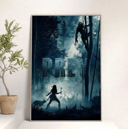 Discover Prey Movie Poster High Quality Print  Wall Art Living Room Decoration