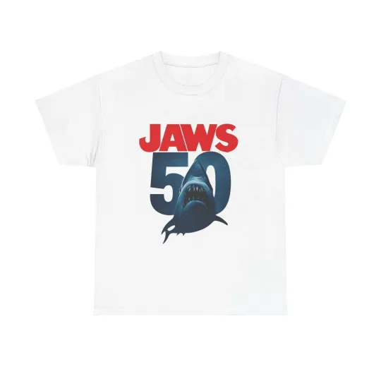 Discover Jaws 50th Anniversary Graphic Tee