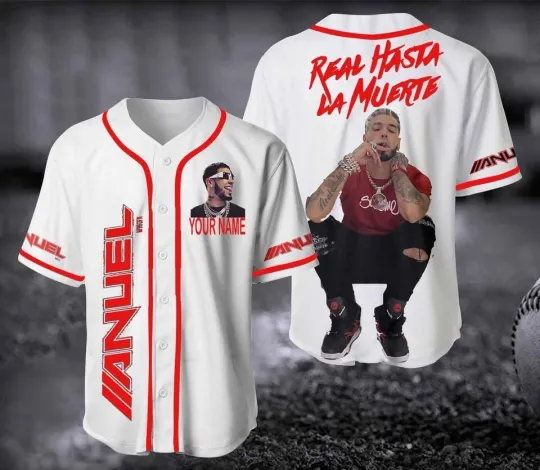 Discover Classic Anuel AA 3D, AOP Baseball Unisex Unisex S-5XL Shirt 12D124