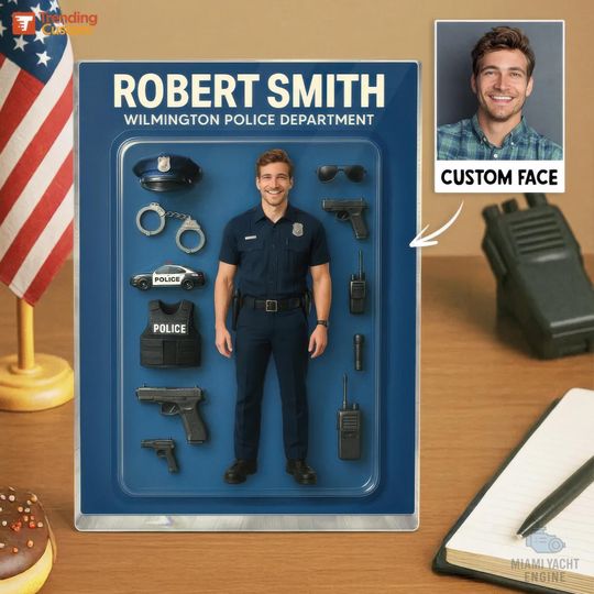Discover Custom Photo And Name The Best Dad Acrylic Block Plaque