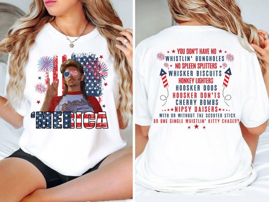 Discover Joe Dirt Merica 4th Of July T-Shirt | Independence Day | Joe Dirt Shirt | Merica | 4th Of July Shirt