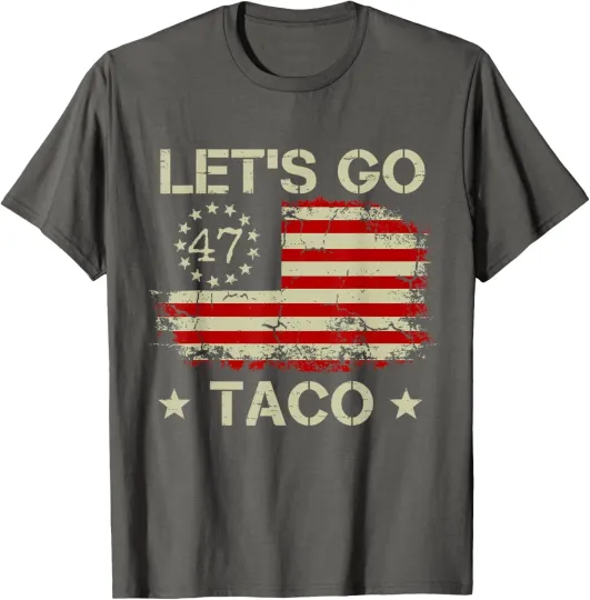 Discover Retro Let's Go Taco Funny Let's Go Taco Unisex T-Shirt