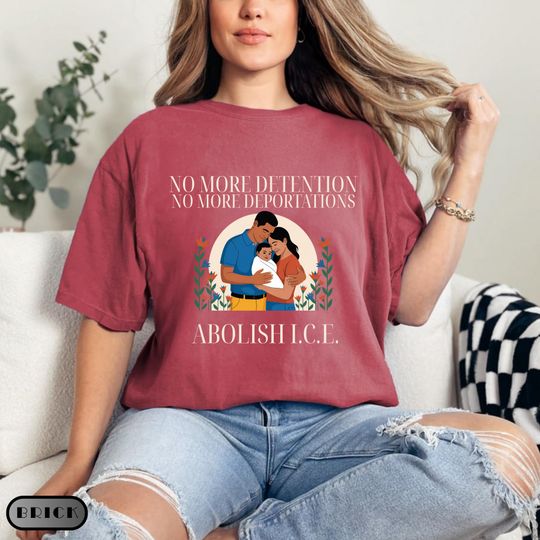Discover No More Detention Shirt, No More Deportations Tee, Anti ICE Protest T-Shirt