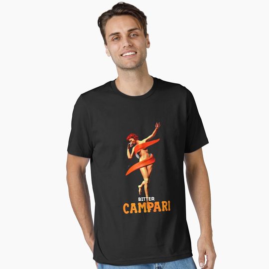 Discover BITTERER CAMPARI Essential T-Shirt